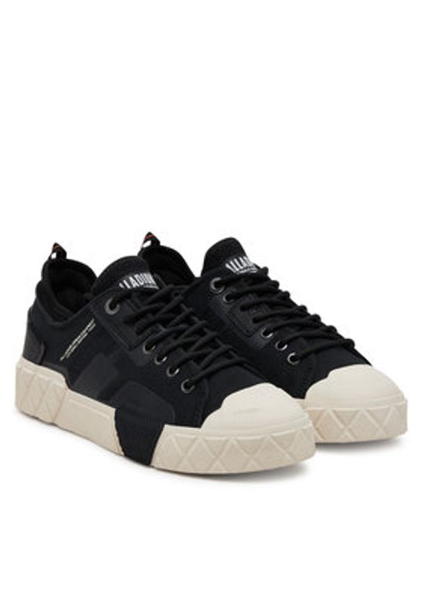 Palladium Trampki Ace City Shell Lo 2 74452-008-M Czarny. Kolor: czarny. Materiał: materiał