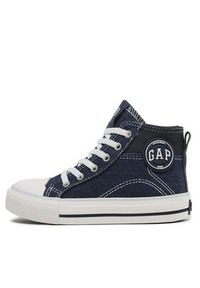 GAP - Gap Trampki Houston Mid Dnm GAL501F6TYELYBGP Granatowy. Kolor: niebieski. Materiał: materiał