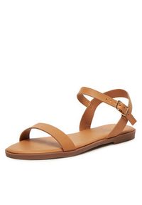 DeeZee Sandały MT3150-25S07 Beżowy. Kolor: beżowy. Materiał: skóra #5