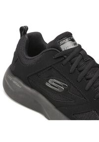skechers - Skechers Sneakersy Fallford 58363/BBK Czarny. Kolor: czarny. Materiał: skóra #3