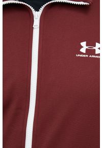 Under Armour bluza. Kolor: czerwony. Materiał: materiał. Wzór: gładki #5
