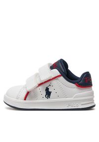 Polo Ralph Lauren Sneakersy RL00059100 T Biały. Kolor: biały. Materiał: skóra