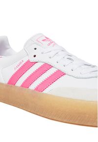 Adidas - adidas Sneakersy Sambae JS3940 Biały. Kolor: biały. Materiał: skóra