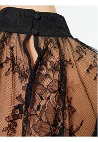 Sisley Sukienka koktajlowa 4FBYLV048 Czarny Regular Fit. Kolor: czarny. Materiał: syntetyk. Styl: wizytowy #3