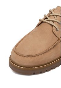Guess Jeans Półbuty CWBEO-FOX-01 MI08 Beżowy. Kolor: beżowy. Materiał: nubuk, skóra #5