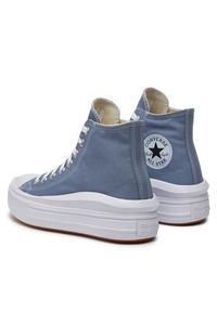 Converse Trampki Chuck Taylor All Star Move A06500C Fioletowy. Kolor: fioletowy. Materiał: materiał #6