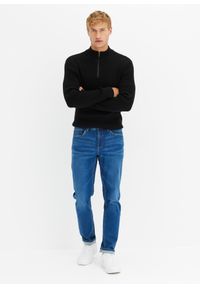 bonprix - Dżinsy regular fit, z rozszerzanym nogawkami. Kolor: niebieski. Styl: elegancki, klasyczny #2