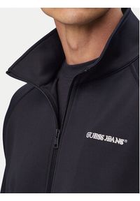 Guess Jeans Bluza M6GQZ2 KB212 Granatowy Regular Fit. Kolor: niebieski. Materiał: syntetyk #5