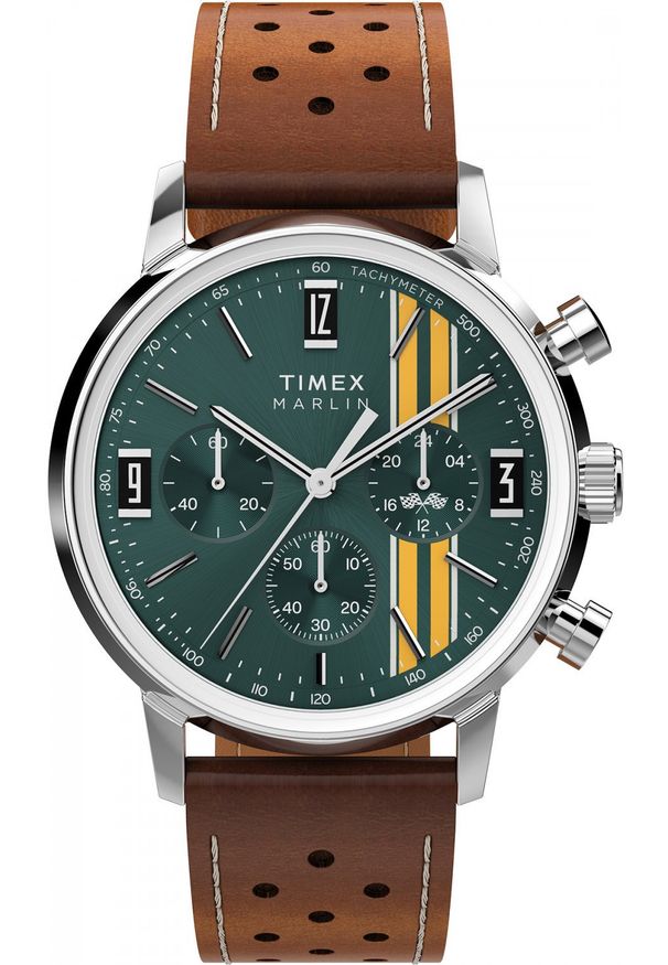 Zegarek męski Timex TW2W99100 brązowy. Kolor: brązowy