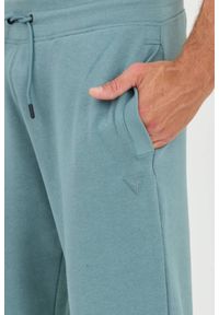 Guess - GUESS Patynowe męskie spodnie dresowe, Rozmiar XL. Kolor: zielony. Materiał: dresówka #2