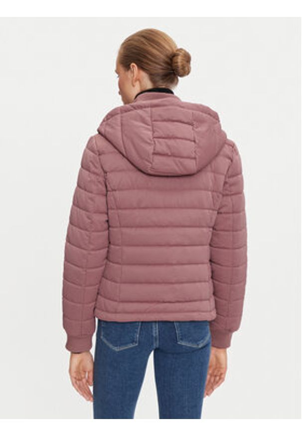 JDY Kurtka puchowa Ebonie 15328268 Różowy Regular Fit. Kolor: różowy. Materiał: syntetyk