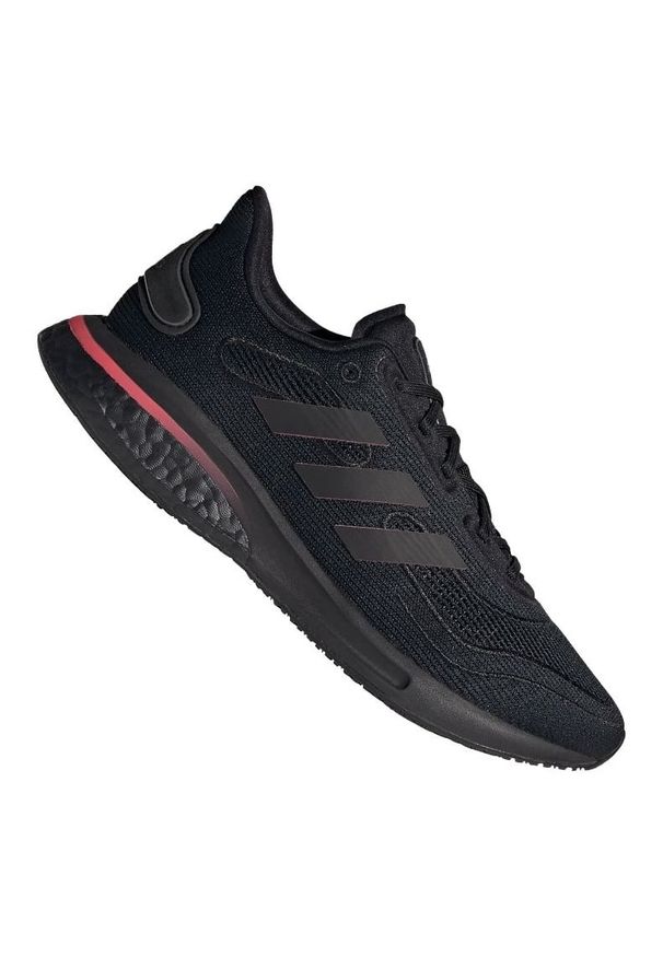 Adidas - Buty do biegania adidas Supernova W FW8822 czarne. Kolor: czarny. Szerokość cholewki: normalna. Sezon: lato. Sport: bieganie