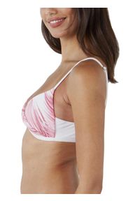 Damski stanik bikini Barts Tasman Fixed Triangle. Kolor: biały, wielokolorowy, różowy
