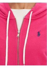 Polo Ralph Lauren Bluza 211935584014 Różowy Regular Fit. Typ kołnierza: polo. Kolor: różowy. Materiał: bawełna #7