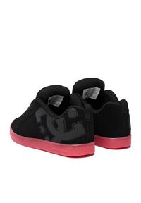 DC Shoes Sneakersy EO-COURT GRAFFIK LE DC02894001 Czarny. Kolor: czarny. Materiał: nubuk, skóra #9