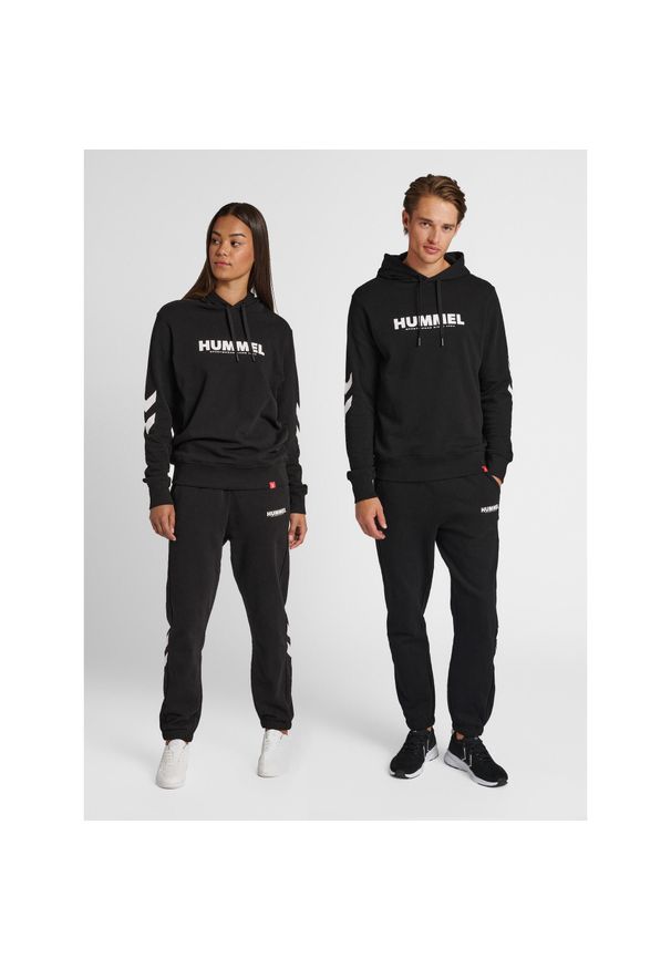 Bluza z kapturem Hummel Legacy Logo. Typ kołnierza: kaptur. Kolor: czarny. Sport: fitness
