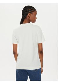 Calvin Klein Jeans T-Shirt Satin Applique J20J223925 Écru Regular Fit. Materiał: bawełna #4