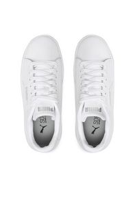 Puma Sneakersy Smash Platform V3 Sleek 38940101 Biały. Kolor: biały. Materiał: skóra. Obcas: na platformie #4