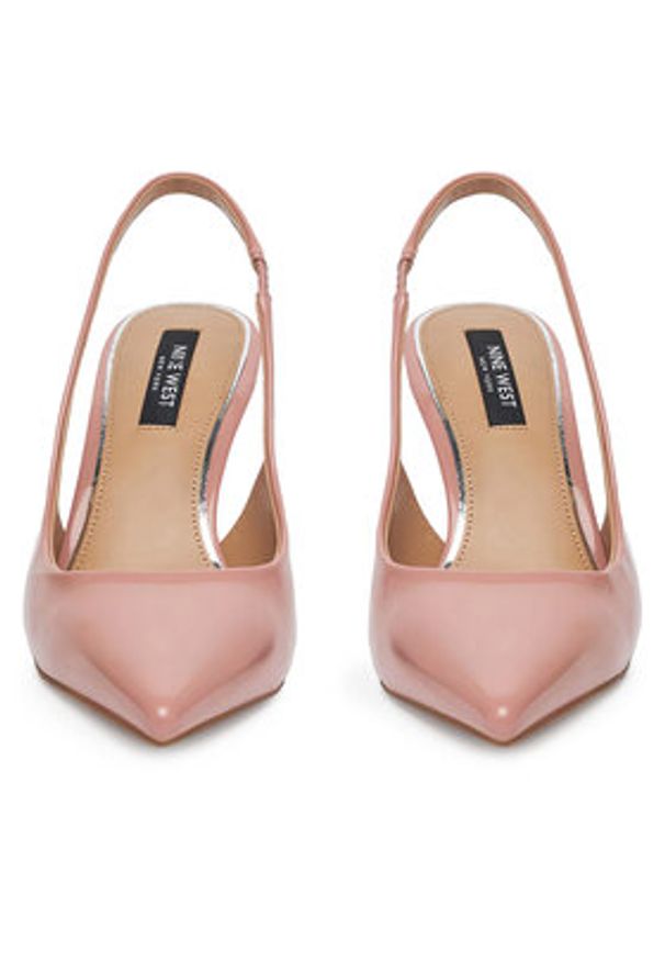 Nine West Sandały SX005-01 Różowy. Kolor: różowy. Materiał: skóra