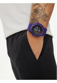 G-Shock Zegarek GA-140-6AER Fioletowy. Kolor: fioletowy #4