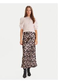 Morgan Spódnica maxi 252-JLEOL.F Brązowy Slim Fit. Kolor: brązowy. Materiał: syntetyk #3