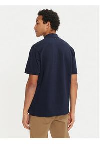 Lacoste Polo PH3600 Granatowy Regular Fit. Typ kołnierza: polo. Kolor: niebieski. Materiał: bawełna #4