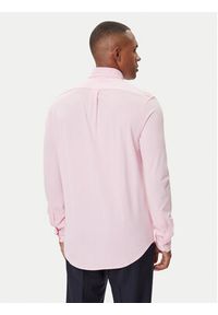 Polo Ralph Lauren Koszula Classics 710654408049 Różowy Regular Fit. Typ kołnierza: polo. Kolor: różowy. Materiał: bawełna #5
