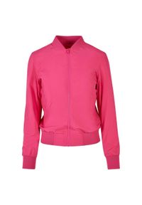 Urban Classics - Kurtka Bomberka Damska Lights. Kolor: różowy. Sport: turystyka piesza #1