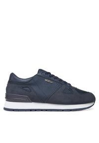 Guess Sneakersy FMTTRE FAB12 Granatowy. Kolor: niebieski. Materiał: zamsz, skóra