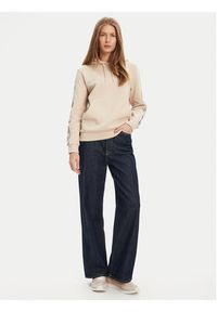 Guess Bluza V4YQ11 KB3P2 Beżowy Regular Fit. Kolor: beżowy. Materiał: syntetyk #5