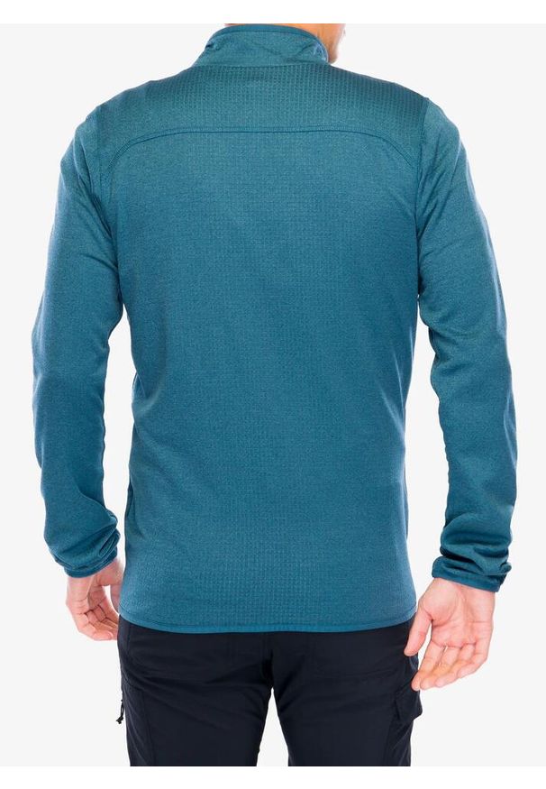 columbia - Bluza bez kaptura męska Columbia Essential Hike Grid Fleece Full Zip. Typ kołnierza: bez kaptura. Kolor: niebieski. Sport: turystyka piesza