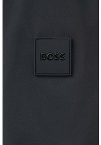 BOSS kurtka męska kolor czarny przejściowa. Kolor: czarny. Materiał: poliester. Długość rękawa: bez rękawów #7