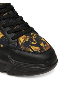 Versace Jeans Couture Sneakersy 79YA3SC2 ZSC85 G89 Czarny. Kolor: czarny. Materiał: skóra