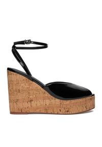 Badura Sandały EO-ALANA-25-3-13YY Czarny. Kolor: czarny. Materiał: skóra, syntetyk #1