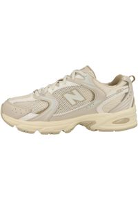 Buty New Balance 530 Białe Męskie. Zapięcie: sznurówki. Kolor: beżowy, wielokolorowy, biały. Materiał: skóra. Szerokość cholewki: normalna. Sport: turystyka piesza #1
