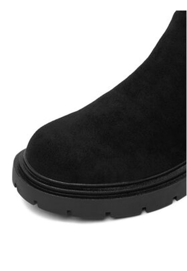 DeeZee Muszkieterki 13098-6 Czarny. Kolor: czarny. Materiał: materiał