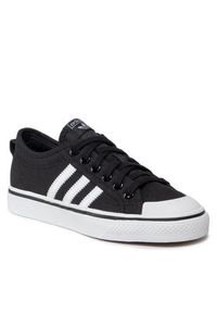 Adidas - adidas Buty Nizza CQ2332 Czarny. Kolor: czarny. Materiał: materiał