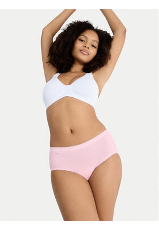 Sloggi Komplet fig Basic 10071781 Kolorowy. Materiał: bawełna. Wzór: kolorowy