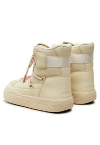 Moon Boot Śniegowce Park Sneaker Boot 80D2470060 Beżowy. Kolor: beżowy. Materiał: skóra
