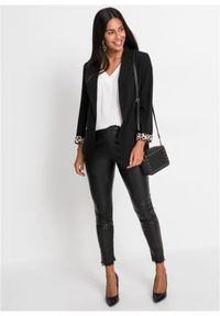 bonprix - Długi żakiet. Kolor: czarny. Długość: długie #2