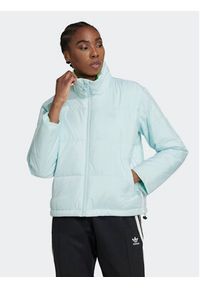 Adidas - adidas Kurtka przejściowa HK5255 Błękitny Regular Fit. Kolor: niebieski. Materiał: syntetyk #4