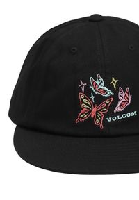 Czapka z daszkiem damska Volcom Wonder Stone. Kolor: czarny. Materiał: bawełna