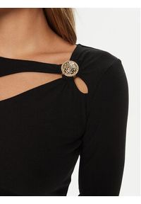 Guess Bluzka W5RP12 KAQL2 Czarny Regular Fit. Kolor: czarny. Materiał: syntetyk #4