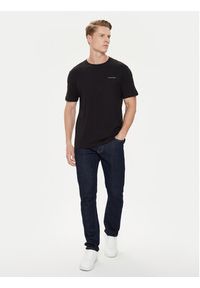 Calvin Klein T-Shirt Enlarged Back Logo K10K113106 Czarny Regular Fit. Kolor: czarny. Materiał: bawełna #3