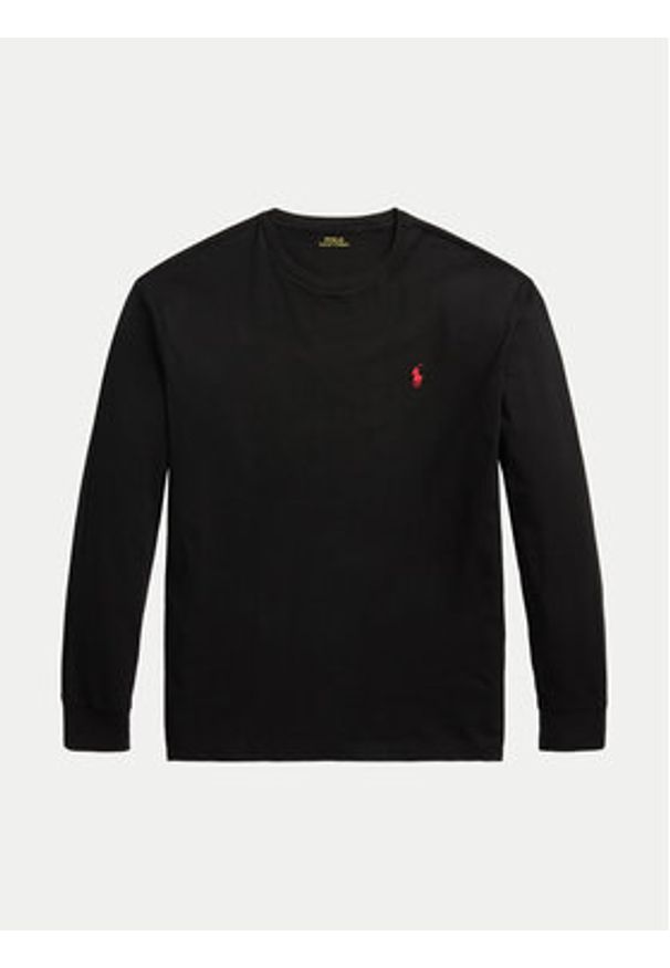 Polo Ralph Lauren Longsleeve 710671467055 Czarny Classic Fit. Typ kołnierza: polo. Kolor: czarny. Materiał: bawełna. Długość rękawa: długi rękaw