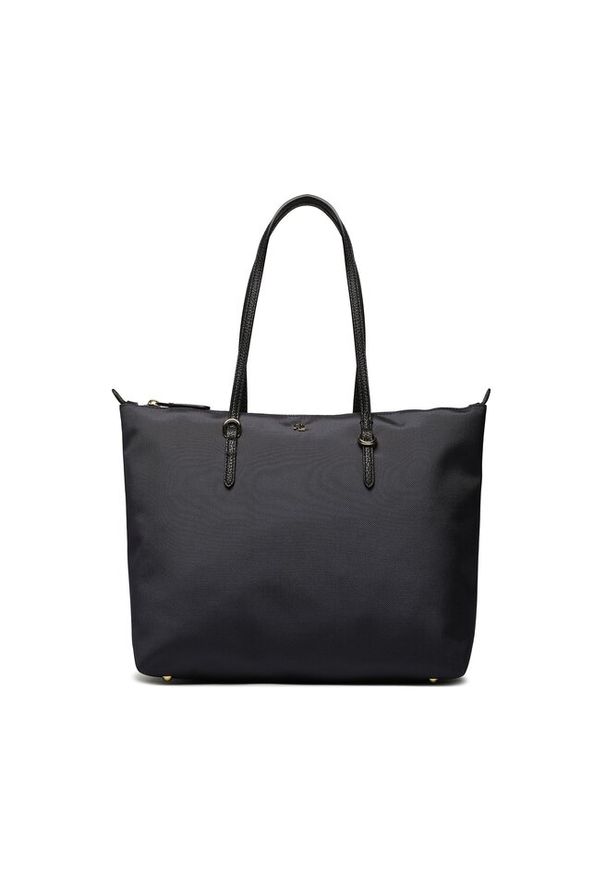 Lauren Ralph Lauren - Torebka LAUREN RALPH LAUREN. Kolor: niebieski
