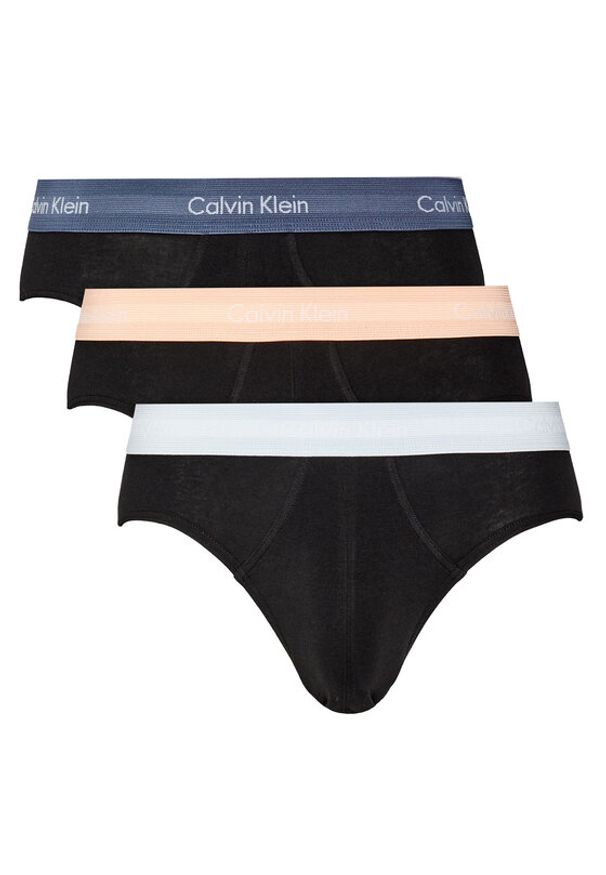 Calvin Klein Underwear Komplet 3 par slipów 0000U2661G Kolorowy. Materiał: bawełna. Wzór: kolorowy