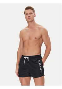GANT - Gant Szorty kąpielowe 920006200 Czarny Regular Fit. Kolor: czarny. Materiał: syntetyk #3