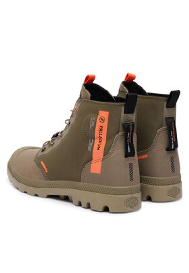 Palladium Trapery Pampa Lite Journey 79539-325-M Zielony. Kolor: zielony. Materiał: materiał