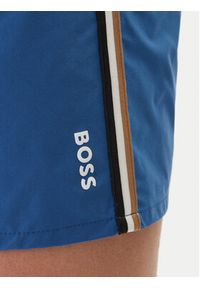 BOSS Szorty kąpielowe Iconic 50491594 Niebieski Regular Fit. Kolor: niebieski. Materiał: syntetyk #4